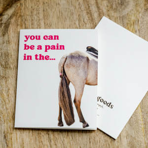 But(t) I Will Always Love You Greeting Card