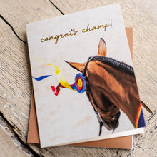 Load image into Gallery viewer, Congrats, champ! Greeting Card
