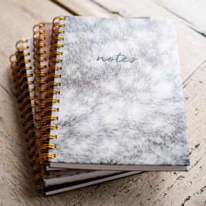 Dapple Gray Spiral Notebook