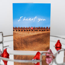 Load image into Gallery viewer, I Heart You Greeting Card
